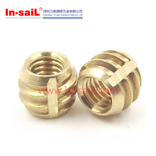 China Factory Brass Thread Insert Nut for Plastic